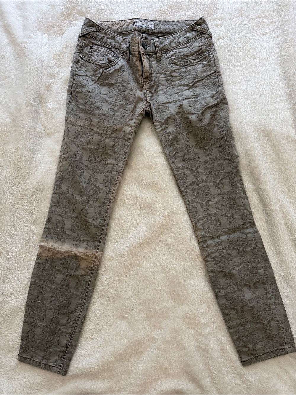 Free People Lace Jeans